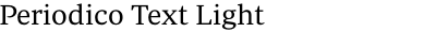 Periodico Text Light